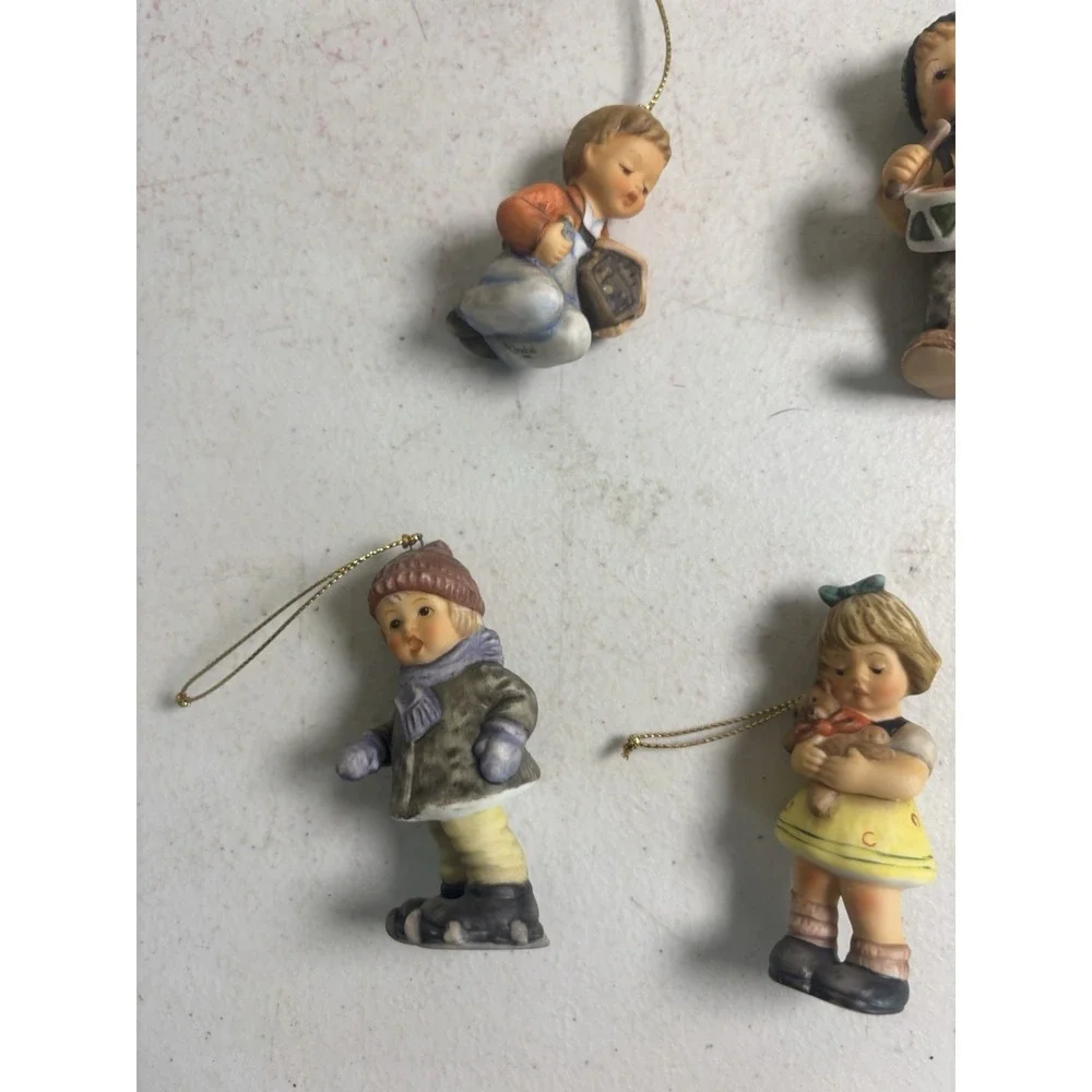 Berta Hummel Christmas Ornaments Figurines Goebel Set Of 14 1990's